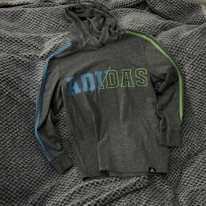 Hooded Adidas long sleeves shirt